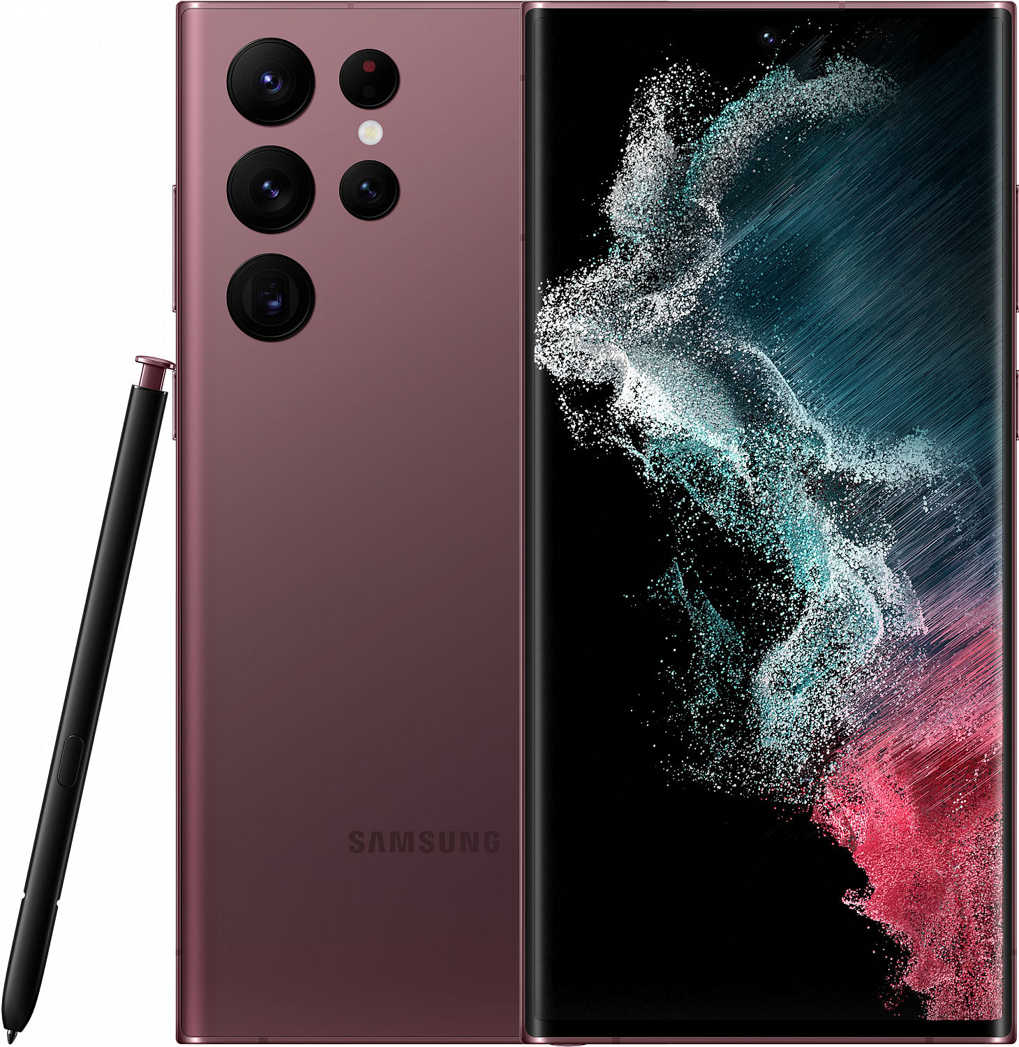 Samsung Galaxy S22 Ultra SM-S9080 12/256GB Burgundy - ITMag
