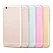 Чехол HOCO Light Series 0.6mm Ultra Slim TPU Jellly Case for iPhone 6/6S - Transparent Pink - ITMag