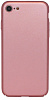 Пластиковая накладка soft-touch с защитой торцов Joyroom для Apple iPhone 7 (4.7") (Розовый) - ITMag