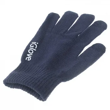 iGlove Перчатки для сенсорных экранов (Dark Blue) - ITMag