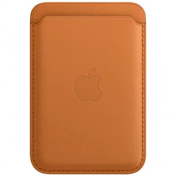 Apple iPhone Leather Wallet with MagSafe - Golden Brown (MM0Q3) - ITMag