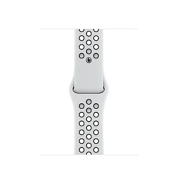 Apple Watch Nike Series 6 GPS 44mm Silver Aluminum Case w. Pure Platinum/Black Nike Sport B. (MG293) - ITMag