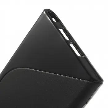 TPU чехол EGGO для Xiaomi MI-3 Черный - ITMag