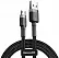 Кабель Baseus USB Cable to micro USB Cafule 1m Grey/Black (CAMKLF-BG1) - ITMag