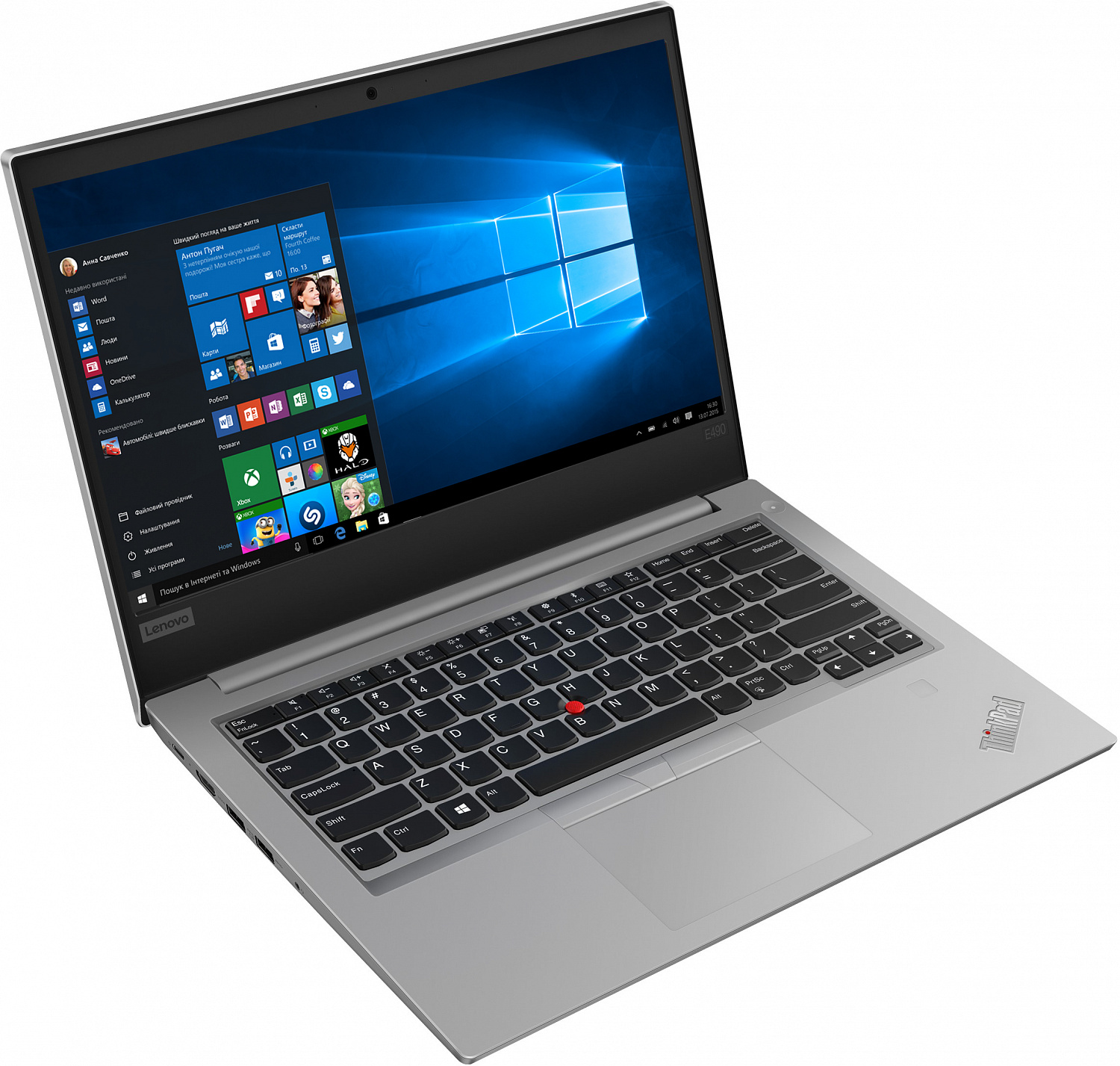 Купить Ноутбук Lenovo ThinkPad E490 Silver (20N8000SRT) - ITMag