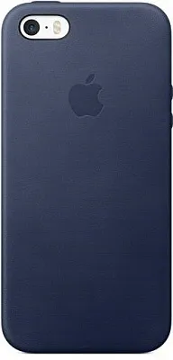 Apple iPhone SE Leather Case - Midnight Blue (MMHG2) - ITMag