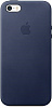 Apple iPhone SE Leather Case - Midnight Blue (MMHG2) - ITMag