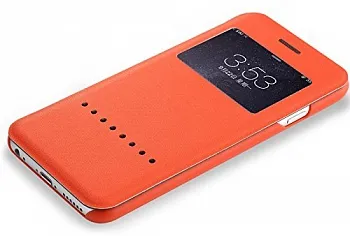 Чехол (книжка) Rock Rapid Series для Apple iPhone 6/6S (4.7") (Оранжевый / Orange) - ITMag