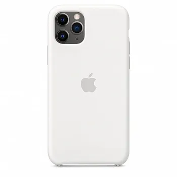 Apple iPhone 11 Pro Max Silicone Case - White (MWYX2) Copy - ITMag