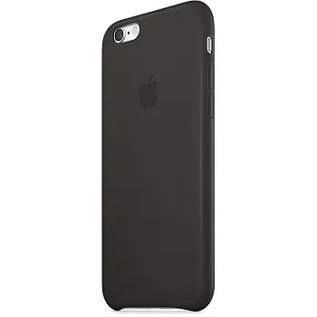 Apple iPhone 6 Leather Case - Black MGR62 - ITMag