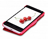 Кожаный чехол (книжка) Nillkin Fresh Series для HTC One mini / M4 (Красный) - ITMag