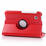 Чехол EGGO для Samsung Galaxy Tab P3100/3110/3113 (кожа,красный,поворотный) - ITMag