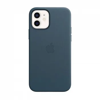 Apple iPhone 12 | 12 Pro Leather Case with MagSafe - Baltic Blue (MHKE3) Copy - ITMag