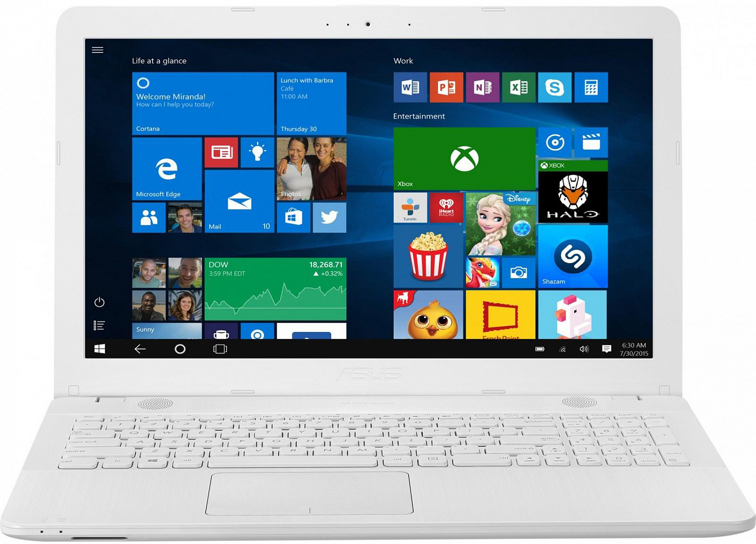 Купить Ноутбук ASUS X541NC (X541NC-GO028) White - ITMag
