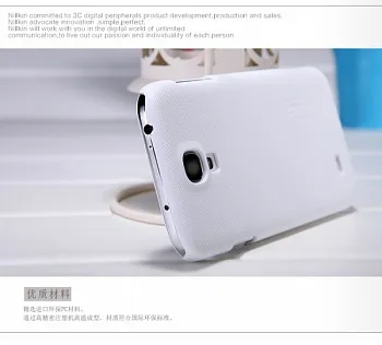 Чехол Nillkin Matte для Samsung i9500 Galaxy SIV (+ пленка) (Белый) - ITMag