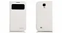 Шкіряний чохол Nuoku Luxe series (книжка) для Samsung i9500 Galaxy S4 (+ плівка) (Білий) - ITMag