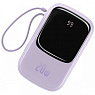 Baseus Qpow Digital Display Quick Charging Power Bank 20W 20000mAh Purple (PPQD-H05) - ITMag