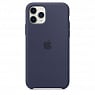 Apple iPhone 11 Silicone Case - Midnight Blue Copy - ITMag