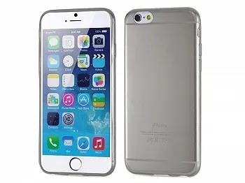 TPU чехол EGGO для Apple iPhone 6 Plus/6s Plus (5.5") (Серый (прозрачный)) - ITMag