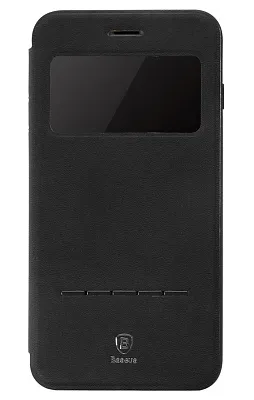 Чехол Baseus Simple Series Leather Case iPhone 7 Black (LTAPIPH7-SM01) - ITMag