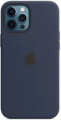 Apple iPhone 12/12 Pro Silicone Case with MagSafe - Deep Navy (MHL43) Copy - ITMag