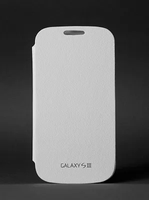 Чехол книжка EGGO Flip Cover для Samsung Galaxy S III i9300 White - ITMag