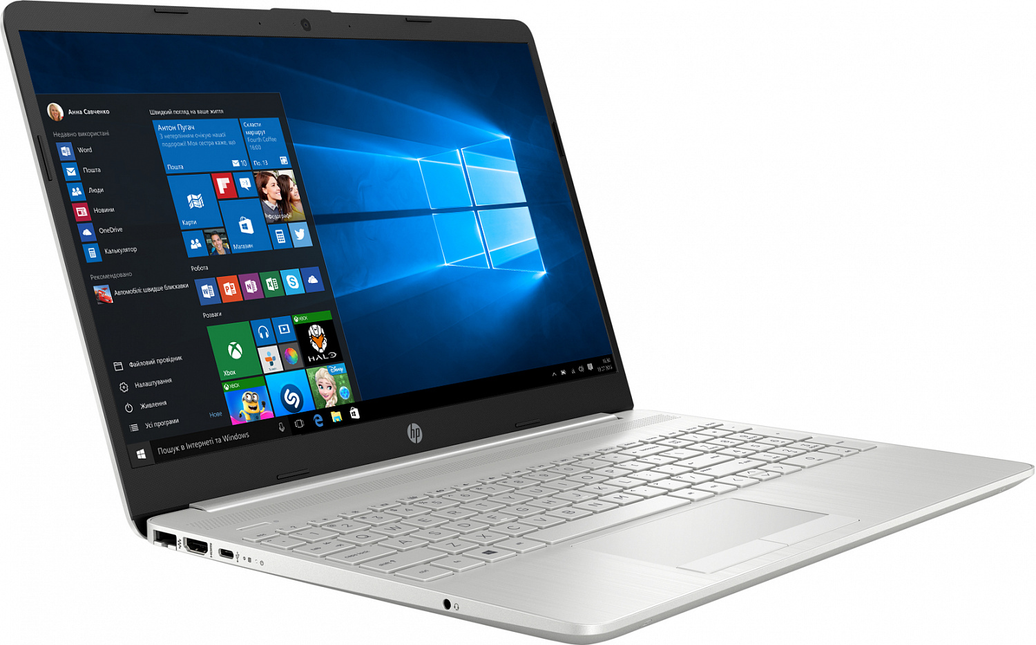 Купить Ноутбук HP 15-dw0007ur Silver (6PK04EA) - ITMag