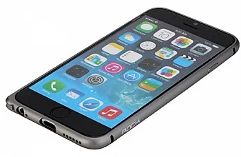 Металлический бампер Rock Arc Slim Guard для Apple iPhone 6/6S (4.7") (Серый / Grey) - ITMag