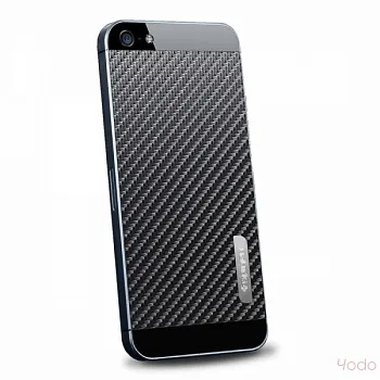 Защитная наклейка SGP Skin Guard Set Series для Apple iPhone 5/5S (Черный Карбон / Carbon) - ITMag