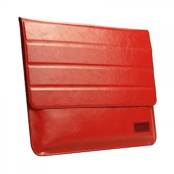 Чехол OATSBASF Genuine Leather для Macbook Air/Pro 13.3 (Red/Красный) - ITMag