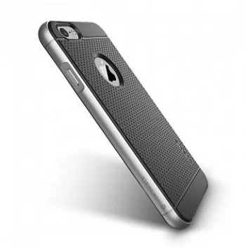 Verus Iron Shield case for iPhone 6/6S (Black-Silver) - ITMag