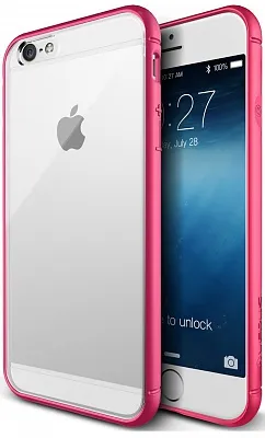 Verus Crystal Mixx Bumber case for iPhone 6/6S (Pink) - ITMag