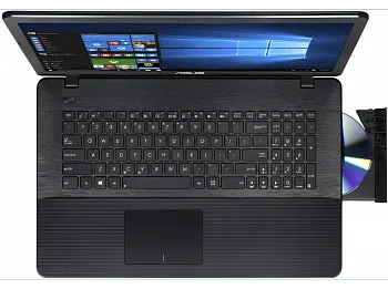 Купить Ноутбук ASUS X751SA (X751SA-TY124D) (90NB07M1-M02260) Black - ITMag