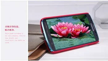 Чехол Nillkin Matte для Samsung i9295 Galaxy S4 Active  (+ пленка) (Красный) - ITMag
