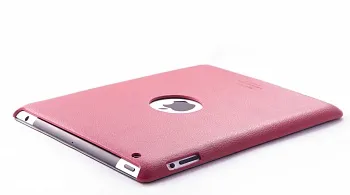 Ультратонкая накладка SGP iPad 2 Leather Case Griff Series Dante Red - ITMag