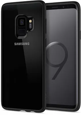 Spigen Ultra Hybrid for Samsung Galaxy S9 matt black (592CS22837) - ITMag