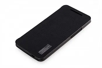 Чехол (книжка) Rock Elegant Series для HTC One / M7 (Черный / Black) - ITMag