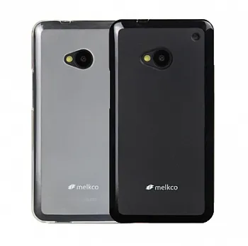 TPU чехол Melkco Poly FRAME для HTC One / M7 (+ пленка) (Черный) - ITMag