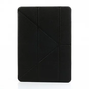 Чехол EGGO Tri-fold Cross Pattern Leather Case for iPad Air Black - ITMag
