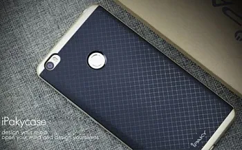 Чехол iPaky TPU+PC для Xiaomi Mi Max (Черный / Золотой) - ITMag