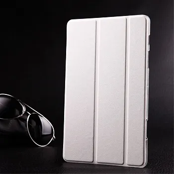 Чехол EGGO Tri-fold Sand-like Smart для Samsung Galaxy Tab S 8.4 T700/T705 (Белый/White) - ITMag