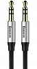 Кабель Baseus AUX-AUX YIVEN Audio Cable M30 50см Black (CAM30-AS1) - ITMag