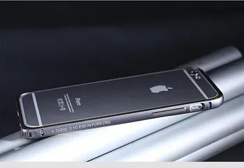 Металлический бампер Nillkin Gothic Series для Apple iPhone 6/6S (4.7") (Серый) - ITMag