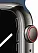Apple Watch Series 7 GPS + Cellular 45mm Graphite S. Steel Case w. Abyss Blue S. Band (MKJH3) - ITMag