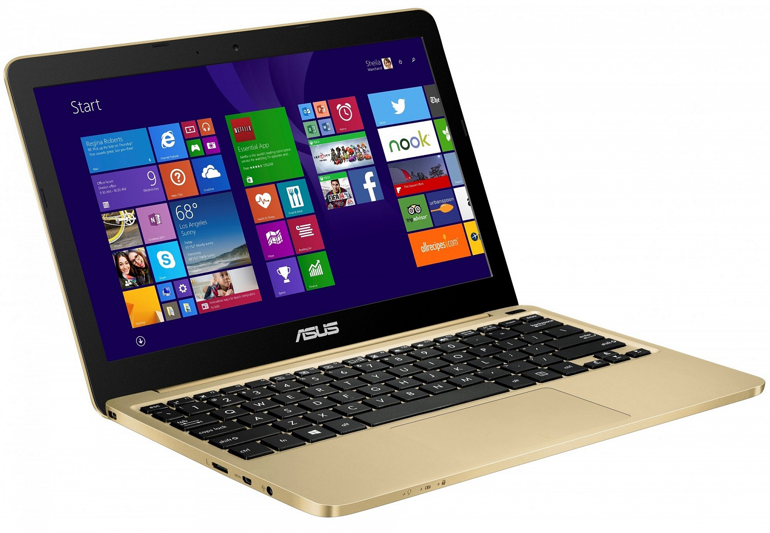 Купить Ноутбук ASUS X205TA (X205TA-FD027B) Gold - ITMag