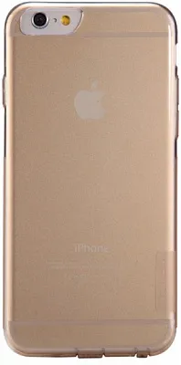 TPU чехол Nillkin Nature Series для Apple iPhone 6/6S (4.7") Золотой (прозрачный) - ITMag