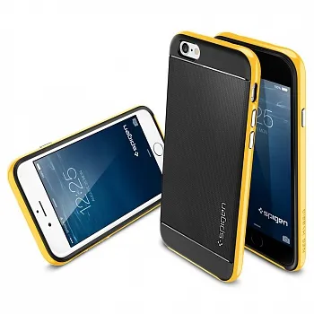 Чехол SGP Case Neo Hybrid Series Reventon Yellow for iPhone 6/6S (4.7") (SGP11034) - ITMag