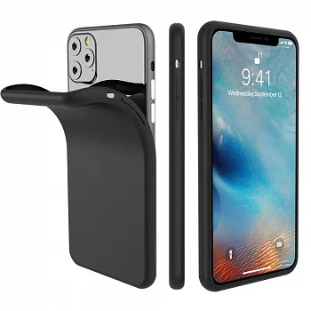 Mutural TPU Design case for iPhone 11 Pro Black - ITMag