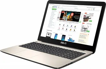 Купить Ноутбук ASUS X556UQ (X556UQ-DM599D) Golden - ITMag