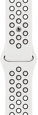 Apple Watch Nike Series 8 GPS 41mm Starlight Aluminum Case w. Summit White/Black Nike S. Band (MPGK3) - ITMag
